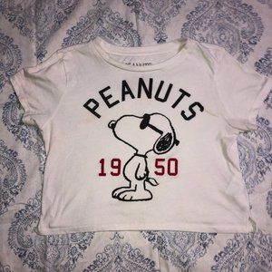 Snoopy Crop Top